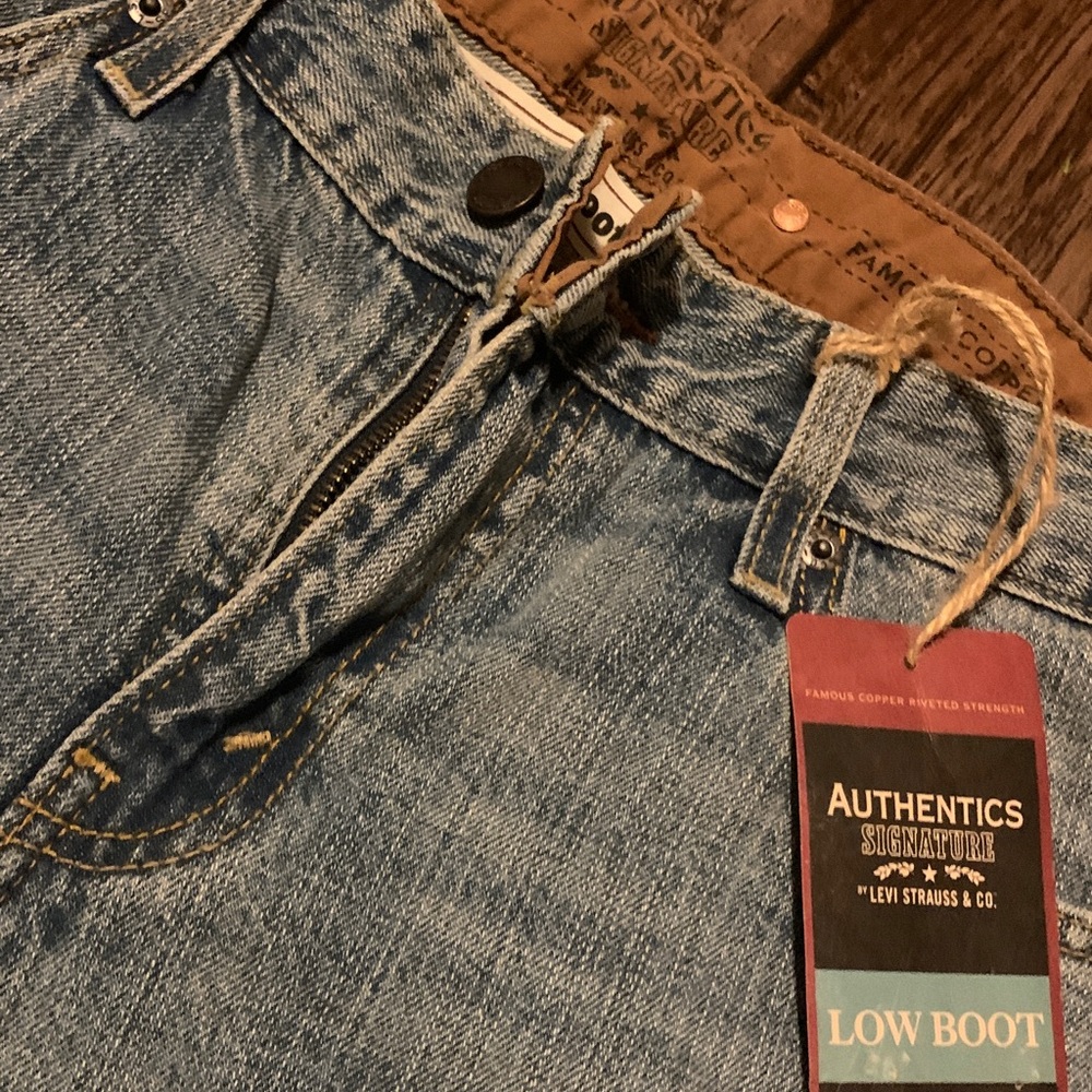 Men’s Levi's Authentics Signature Light Blue Bootcut Jeans NWT 30X30